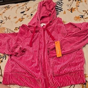 ❤️10/$40 New Colsie Pink Velour Hoodie